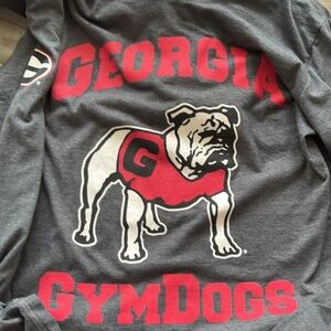 Georgia GymDogs gymnastics long sleeve Hoodie university of Georgia